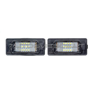 BMW E60 E61 E90 E91 F10 F11 E70 X5 X6 E92 LED Numerio Apšvietimas