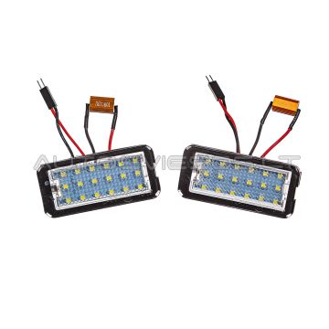 Fiat 500 500C LED Numerio Apšvietimas