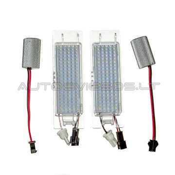 Opel Corsa C D Astra H J Insignia Vectra C LED Numerio Apsvietimas