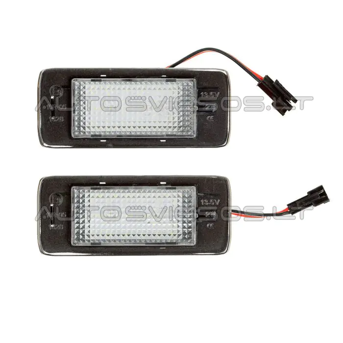 Opel Zafira C MK3 P12Vienatūrio 13590043 645290727 LED Numerių